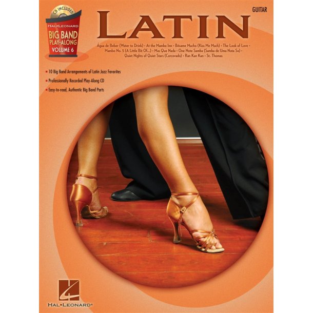 Big Band Play-Along Volume 6: Latin - Guitar