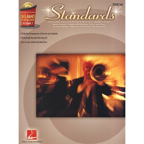 Big Band Play-Along Volume 7: Standards - Tenor Saxophone