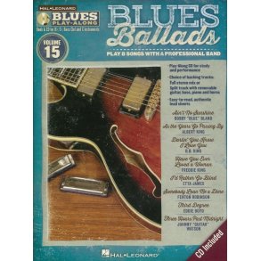 Blues Play-Along Volume 15: Blues Ballads