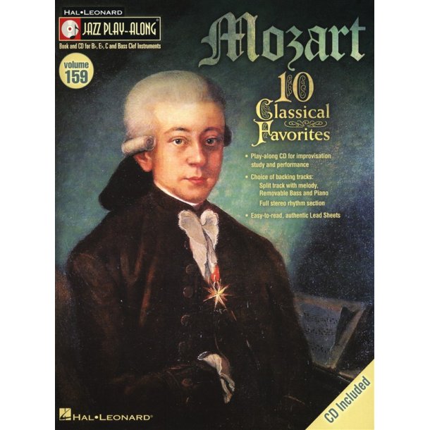 Jazz Play-Along Volume 159: Mozart