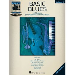 Easy Jazz Play-Along Volume 4: Basic Blues