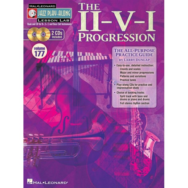 Jazz Play-Along Lesson Lab Volume 177: The II-V-I Progression