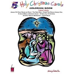Holy Christmas Carols Coloring Book
