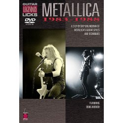 Legendary Guitar Licks: Metallica 1983-1988 (DVD)