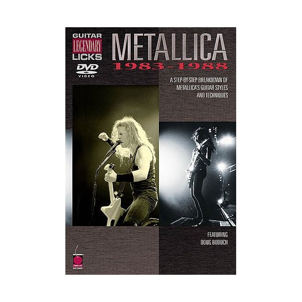 Legendary Guitar Licks: Metallica 1983-1988 (DVD)