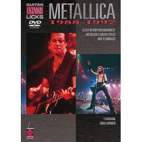 Legendary Guitar Licks: Metallica 1988-1997 (DVD)
