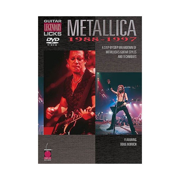 Legendary Guitar Licks: Metallica 1988-1997 (DVD)