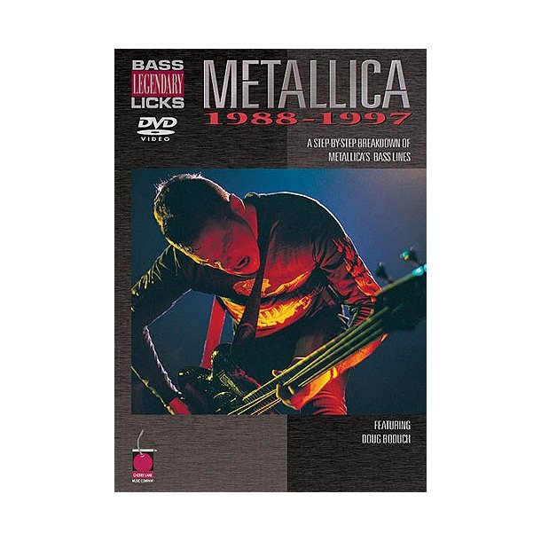 Legendary Bass Licks: Metallica (1988-1997) DVD