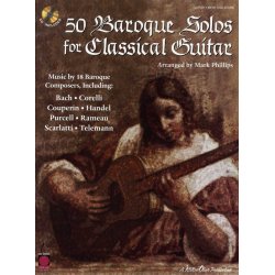 50 Baroque Solos For Classical Guitar