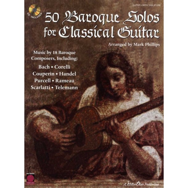 50 Baroque Solos For Classical Guitar