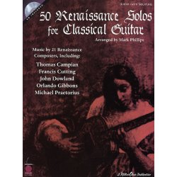 50 Renaissance Solos For Classical Guitar