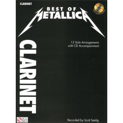 Metallica: Best Of - Clarinet