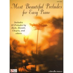 Most Beautiful Preludes For Easy Piano