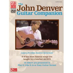 Denver John The John Denver Guitar Companion Gtr Tab Book/Dvd