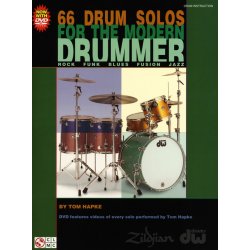 Tom Hapke: 66 Drum Solos For The Modern Drummer