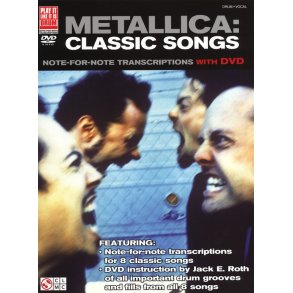 Metallica: Classic Songs - Drums (Book/DVD)