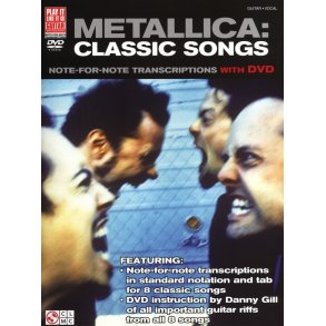 Metallica: Classic Songs - Guitar (Book/DVD)