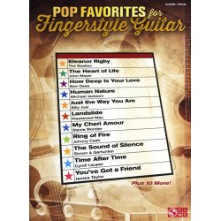Pop Favorites For Fingerstyle Guitar