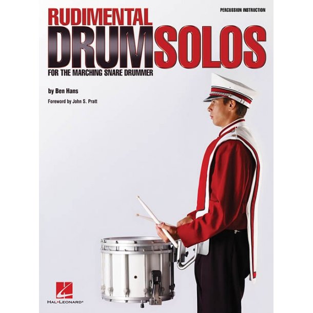 HANS BEN RUDIMENTAL DRUM SOLOS FOR THE MARCHING SNARE DRUMMER DRUMS BK