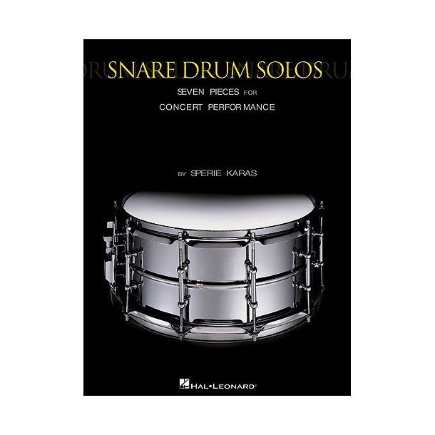 Sperie Karas: Snare Drum Solos