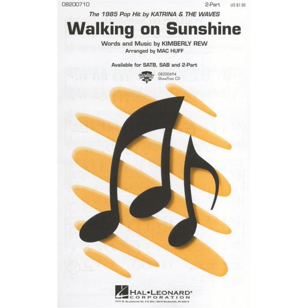 Katrina & The Waves: Walking on Sunshine