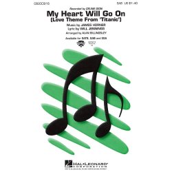 James Horner: My Heart Will Go On (Love Theme From Titanic) - SAB