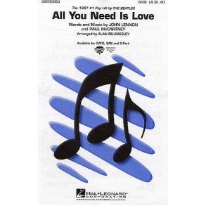 The Beatles: All You Need Is Love (SATB)