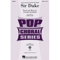 Stevie Wonder: Sir Duke (SATB)