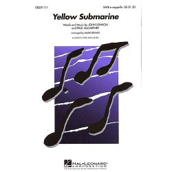 Yellow Submarine (SATB)