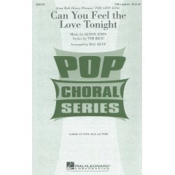 Elton John: Can You Feel the Love Tonight (arr. Huff) - TTBB
