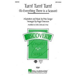 Pete Seeger: Turn Turn Turn (SAB)