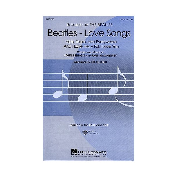 The Beatles: Love Songs (SATB)