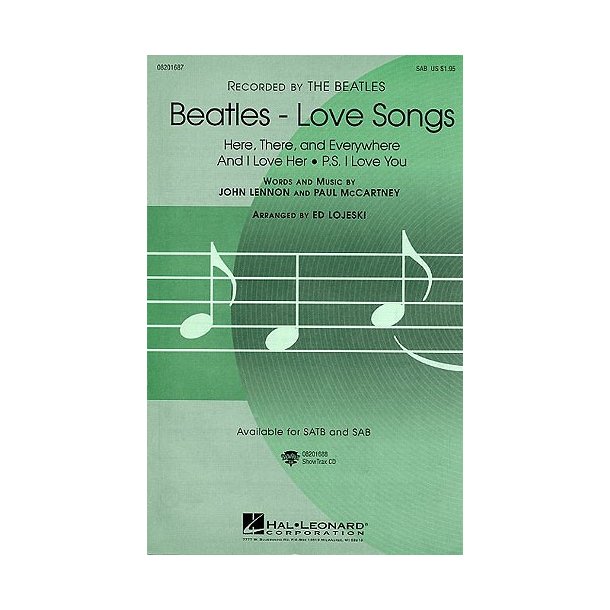 The Beatles: Love Songs (SAB)