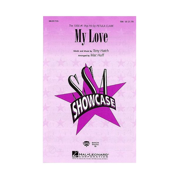 Tony Hatch: My Love (SSA)