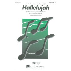 Leonard Cohen: Hallelujah (SAB)
