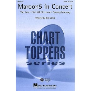 Maroon5 In Concert (SATB)