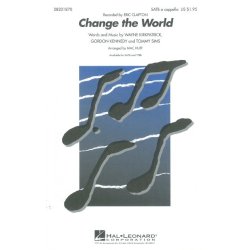 Eric Clapton: Change The World (SATB)