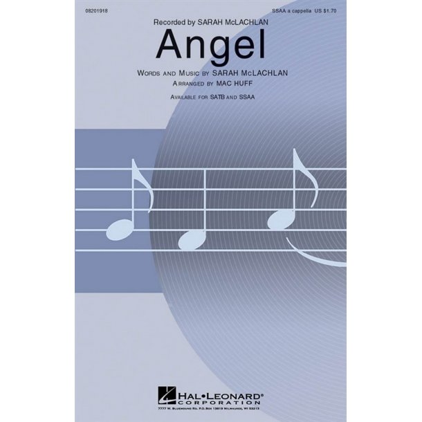 Sarah McLachlan: Angel (SSAA)