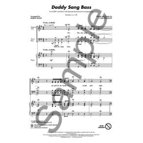 PERKINS CARL DADDY SANG BASS (ARR SHAW KIRBY) SATB CHOR