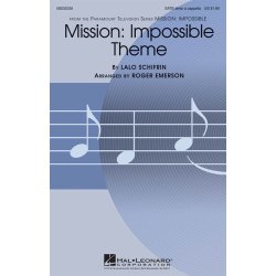 Lalo Schifrin: Mission Impossible Theme (SATB)