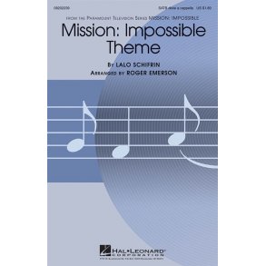 Lalo Schifrin: Mission Impossible Theme (SATB)