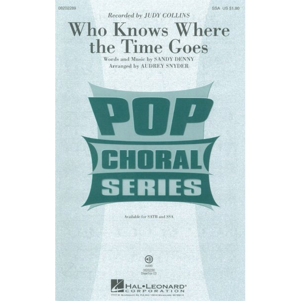 Who Knows Where Time (Snyder) Ssa