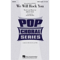 Queen: We Will Rock You (SATB)