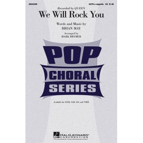 Queen: We Will Rock You (SATB)