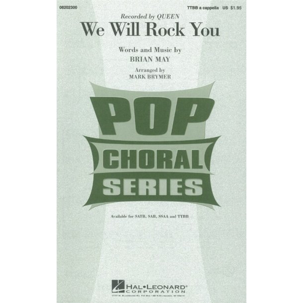 Queen: We Will Rock You (TTBB)