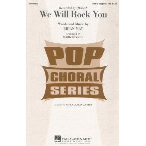 Queen: We Will Rock You (SAB)