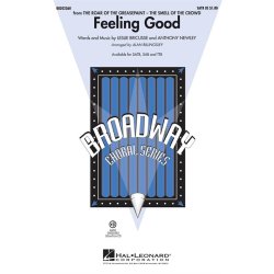 Bricusse/Newley Feeling Good (Arr Billingsley Alan) Satb Choral