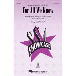 KARLIN FRED FOR ALL WE KNOW (HUFF MAC) SSA CHORAL
