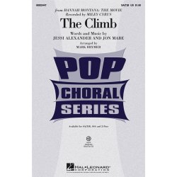 Miley Cyrus: The Climb (SATB)