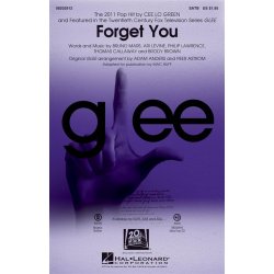 GREEN CEE LO FORGET YOU GLEE (ED HUFF MAC) SATB CHORAL